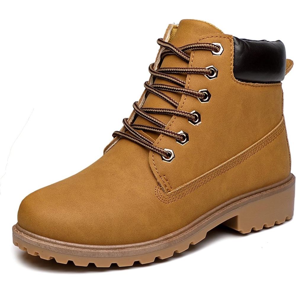 lace up combat boots (look similar to carhart)